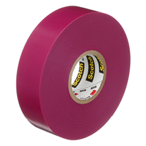 Scotch® Vinyl Electrical Tape 3/4" x 66' (Purple)