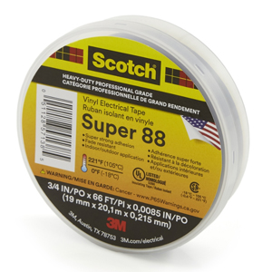 Scotch® Super 88 Vinyl Electrical Tape 3/4" x 66'