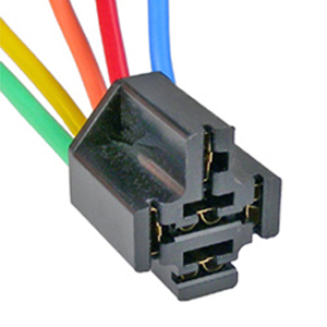 5-Way Female Flasher Relay Sensor Pigtail w/ 14 GA Leads