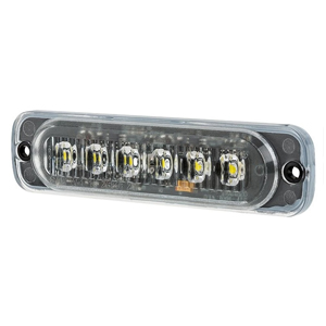Low Profile Grille and Surface Mount LED Light Head