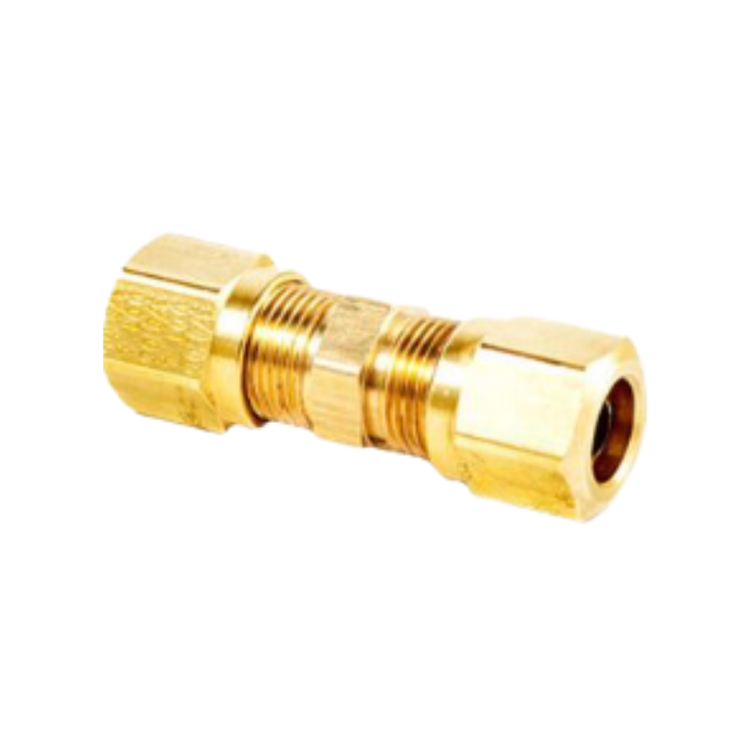 5/16" Push-to-Connect Union – Brass Air Brake Fitting