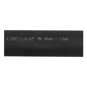 Heavy-Wall Adhesive-Lined Heat Shrink Tubing 1-1/2" (Black)