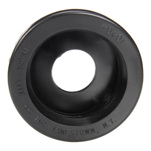 Black Open-Back Rubber Grommet for Round 2-1/2" 10 Series Lights