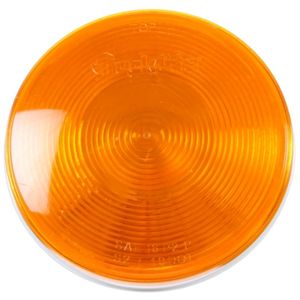 Grommet-Mount 4-1/4" Round Incandescent S/T/T Light - PL-3, 12V (Amb)