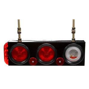 Incandescent Back-up and Stop/Turn/Tail Light Module with Side Marker - Left Hand Side - 40 Series