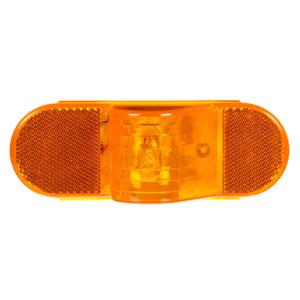 Super 60® Grommet-Mount 6-1/2" Oval Incandescent Side Turn Signal Light - PL-3, 12V (Amb)