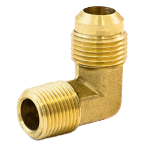 Forged Flare Brass X Male Pipe Elbow