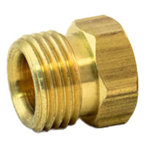 Brass Nut, Inverted Flare