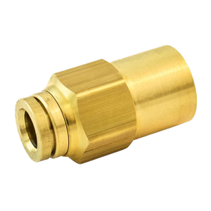 Female Connector, Brass