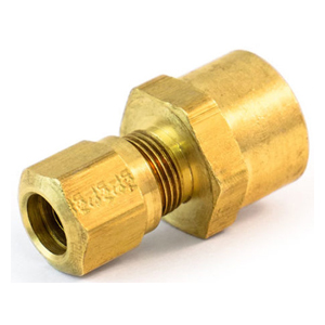 Female Connector, Brass
