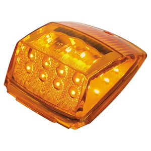 17 LED Square Reflector Cab Light