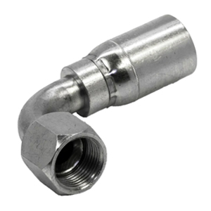 Coll-O-Crimp JIC 37° Female Swivel - 90° Tube Elbow - U Series
