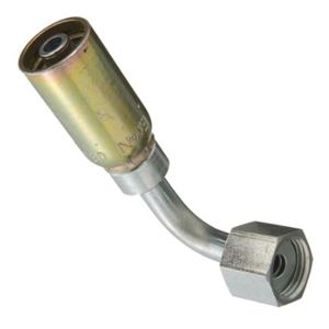 Coll-O-Crimp Female FOR-SEAL® Swivel Medium Drop - 90° Tube Elbow - U Series