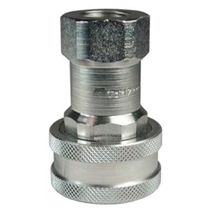 H-Series ISO-B Poppet Valve Female Threaded Coupler