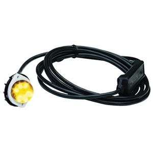 Super-LED® Vertex™ Round Hide-A-Way Light w/ 9" Cable - Class I, 12-24V (Amb)