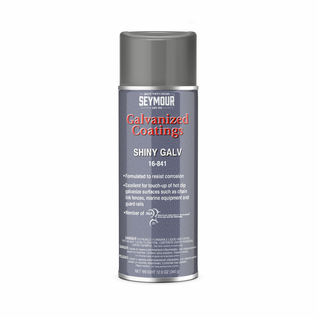 Seymour Shiny Galvanized Coating Cold Galv Primer Aerosol
