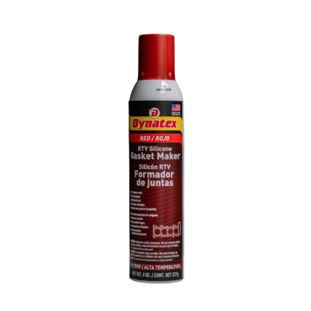 Red Hi-Temp RTV Silicone Gasket Maker, 8 oz