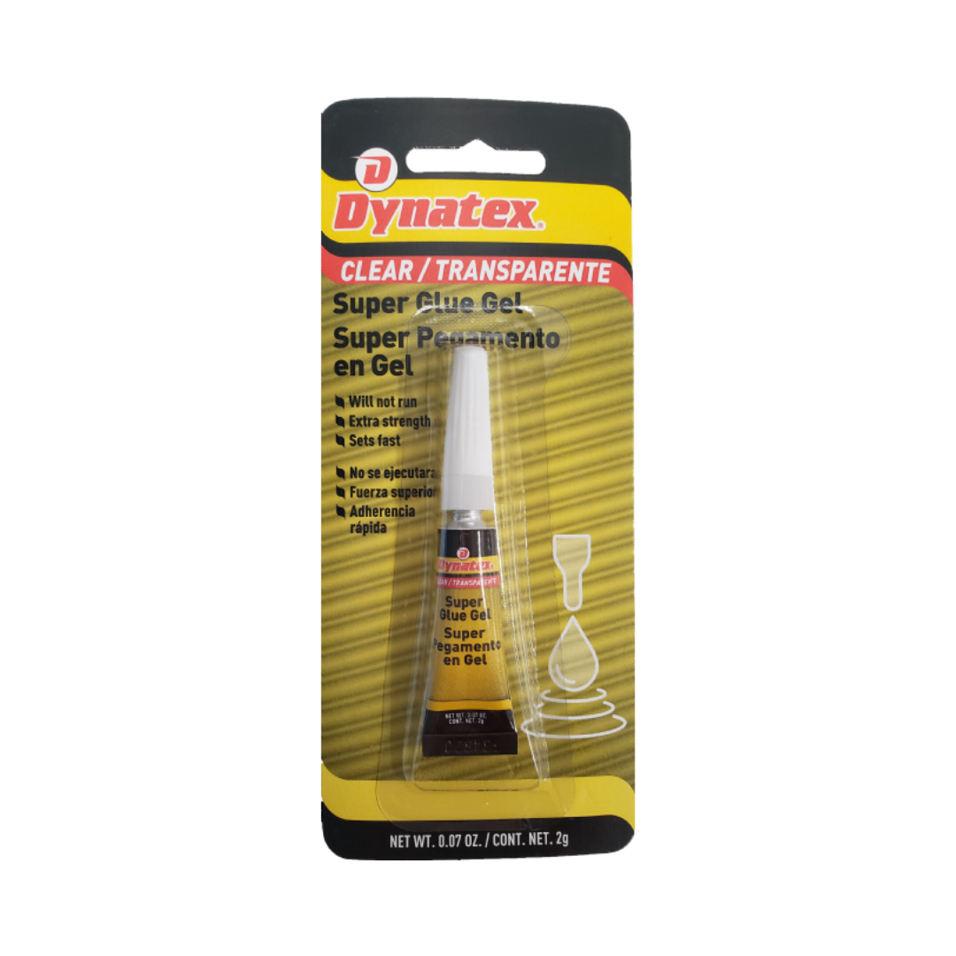 Carded Super Glue Gel Two Gram Tube