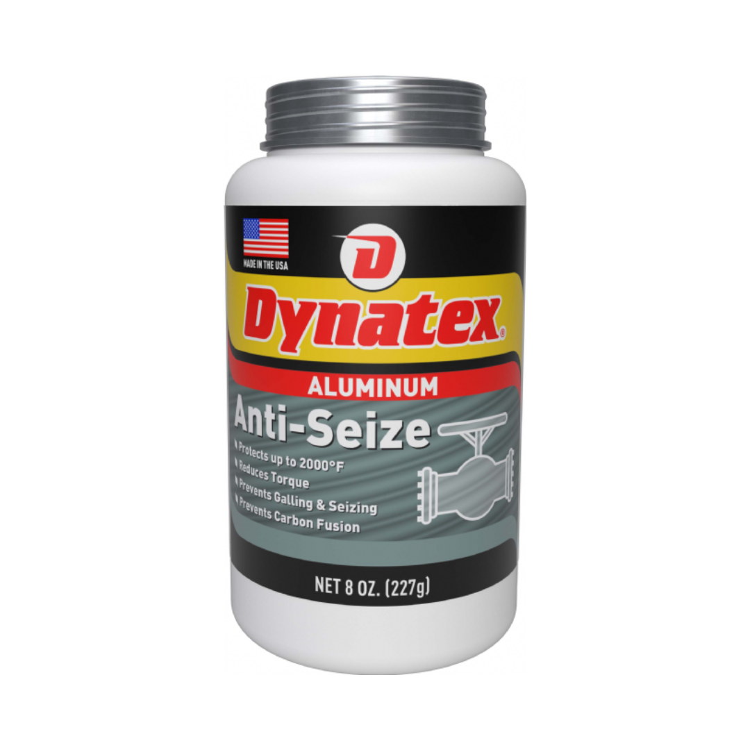 Dynatex 143477 Aluminum Anti-Seize Brush Bottle, 8 oz