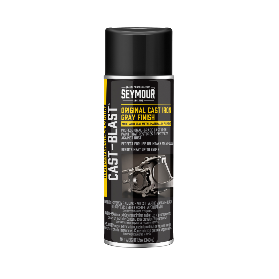 Seymour Cast-Blast Cast Iron Gray Aerosol, 12 oz