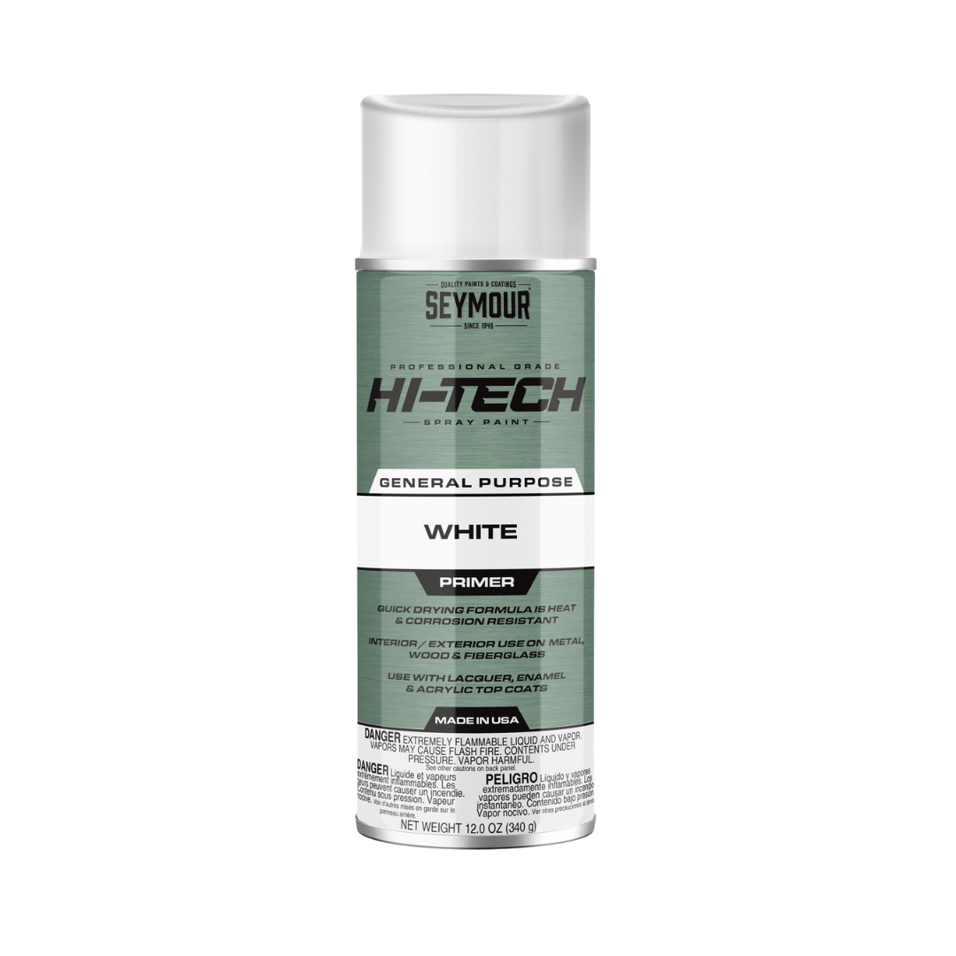 Seymour Hi-Tech Primer White 16 oz Spray