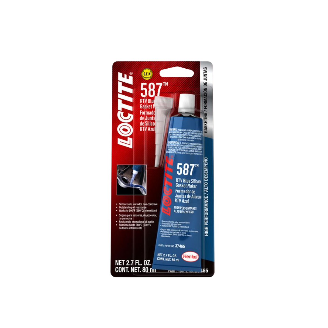 Blue RTV Silicone Gasket Maker, 80 mL Tube