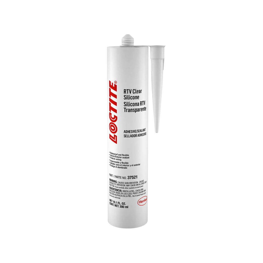 Clear General-Purpose RTV Silicone, 300 mL Cartridge