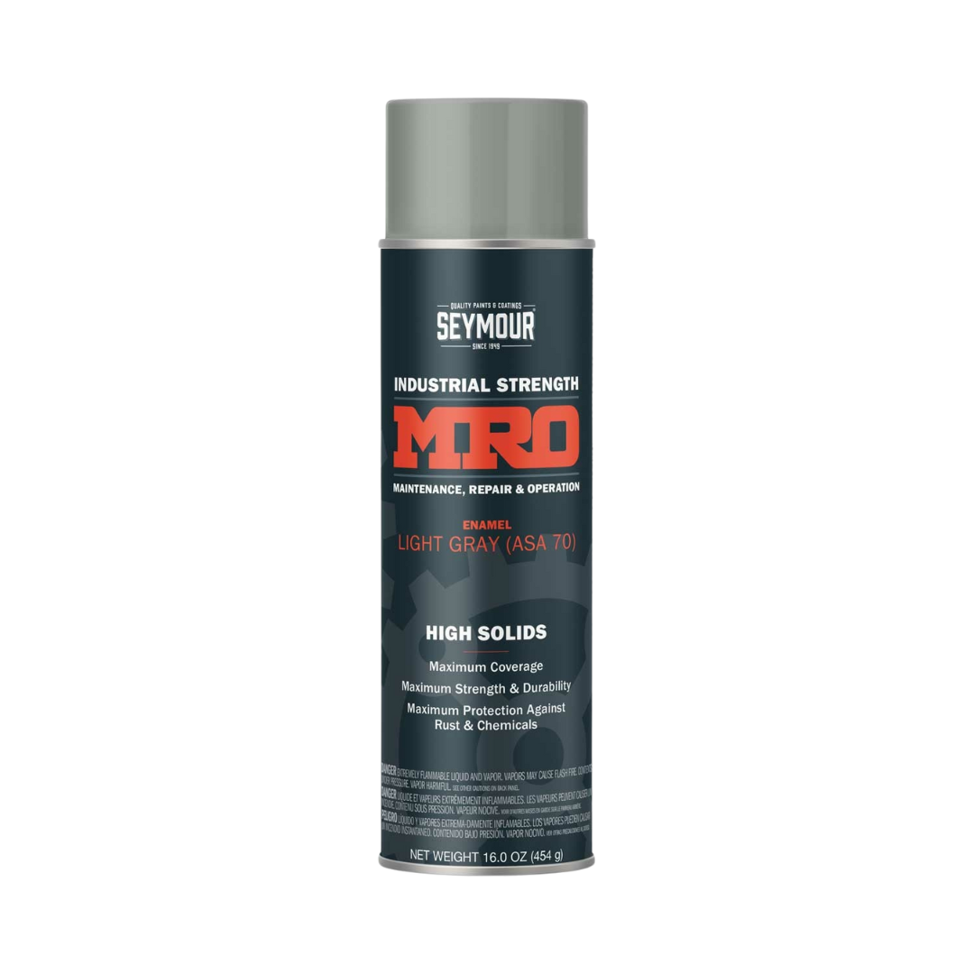 Seymour MRO High-Solids Light Gray Spray Paint