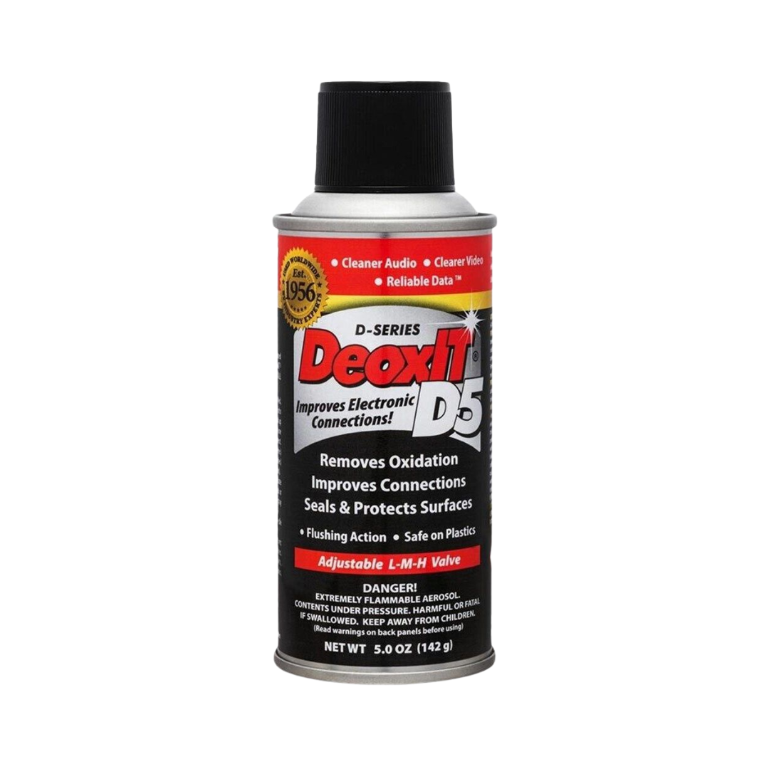 DeoxIT D5 Contact Cleaner 5 % Solution – 5 oz