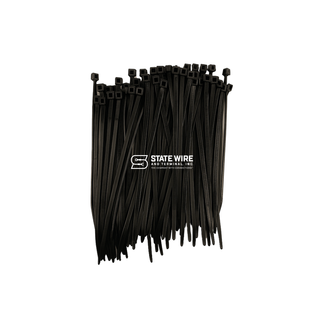 Nylon Cable Tie 7.56" - 50 lb Tensile Strength (Black)