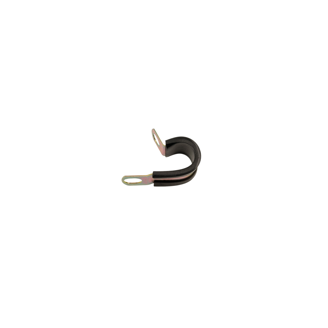 Large Rubber-Cushioned Steel Cable Clamp 1-3/4"