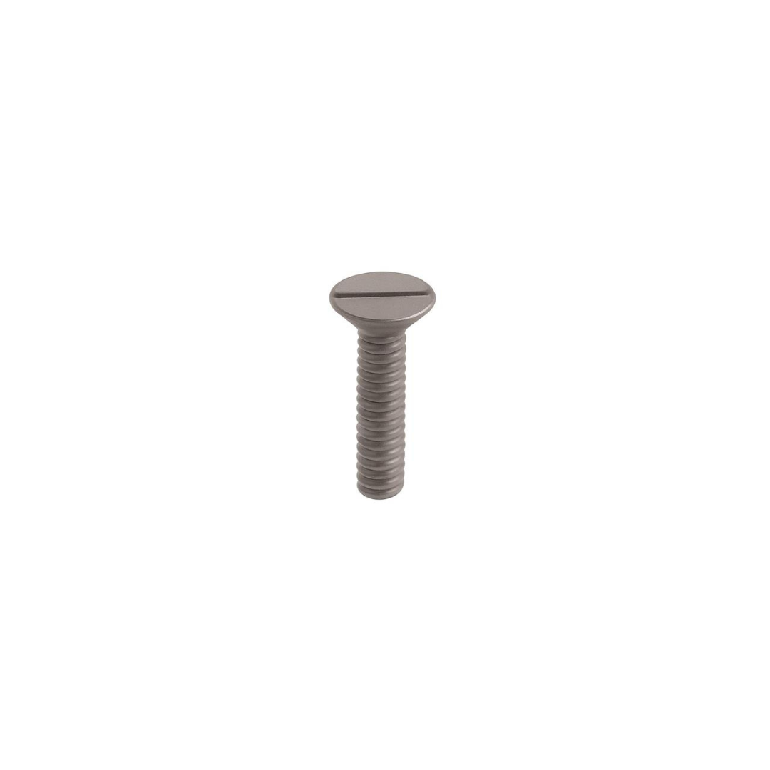 Machine Screw Flat Head Slotted 10-32 x 3/4" Zinc Finish