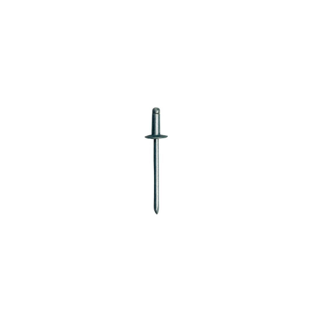 Large-Flange Steel Blind Rivet 1/8-in Dia