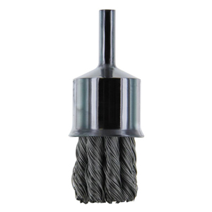 3/4" Knotted Wire End Brush β Carbon Steel β 1/4" Shank β Max 20,000 RPM