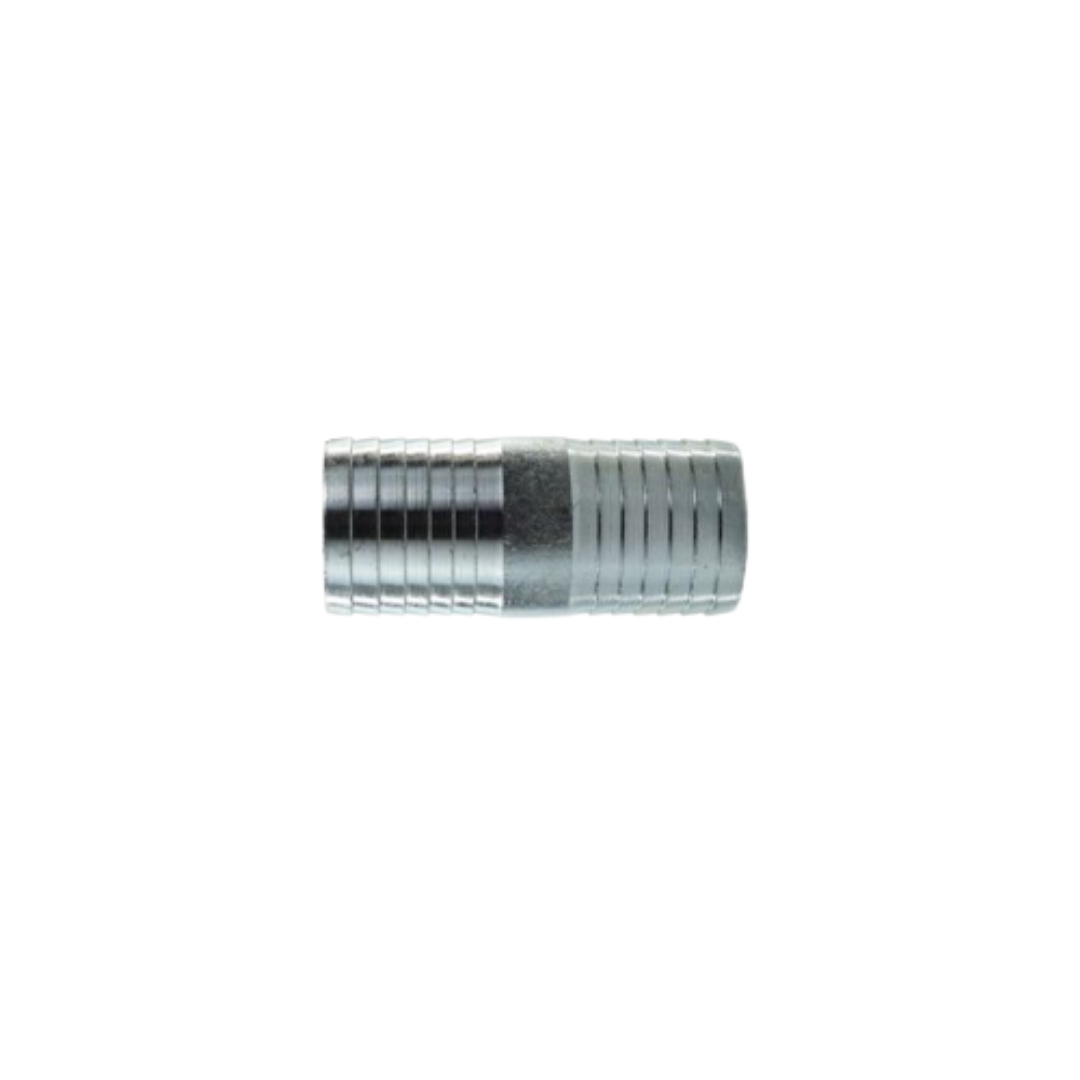 1" Galvanized Steel Coupling | Steel Insert Fitting for Plastic Pipe