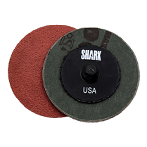 2" Resin Fiber Rolock Mini Grinding Disc – 24 Grit – Aluminum Oxide – 25-Pack