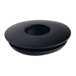 Double-Lip Gladhand Seal – Full-Face Rubber, Black