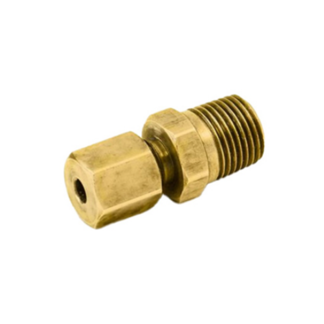 1/4" Tube x 1/8" Male Pipe Thread Compression Connector