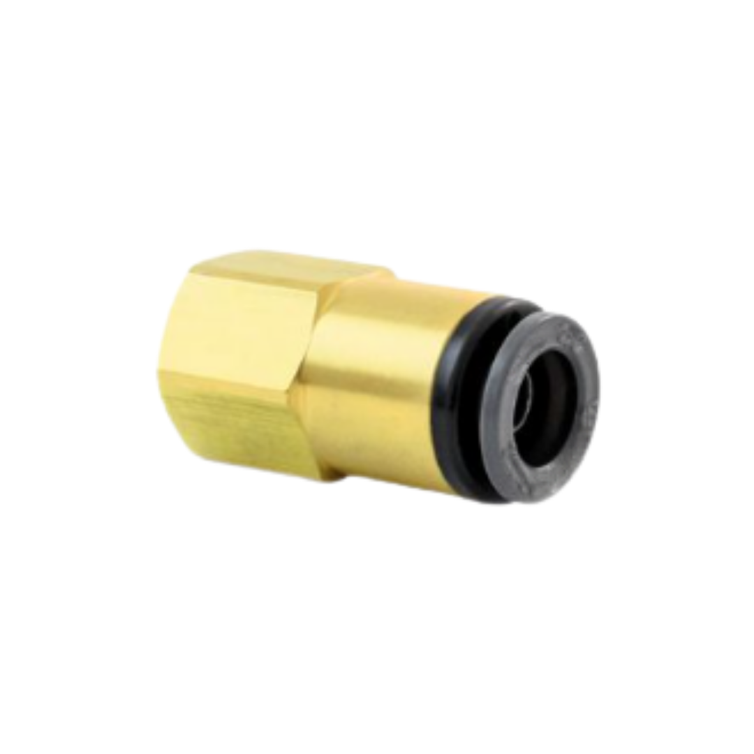 TRS-S766PMT-6-4 Composite Female Connector, 3/8" Tube x 1/4" NPT, DOT Push-to-Connect, -40°F to 225°F, 145 PSI