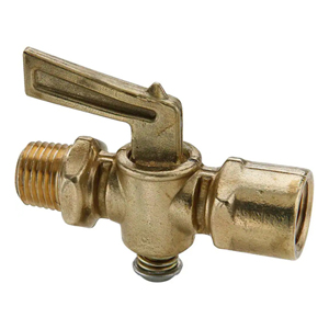 3/8" Ground Key Shut-Off Valve – Female to Male Pipe Connection