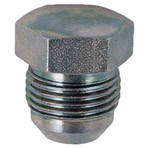 JIC 37° Flare Hex Head Plug – 5/8" Hose, 15/16" Hex – Vibration-Resistant Hydraulic Fitting