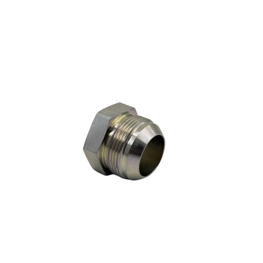 JIC 37° Flare Twin® Hex Head Plug – 1-1/4" Tube, 1-11/16" Hex, Steel
