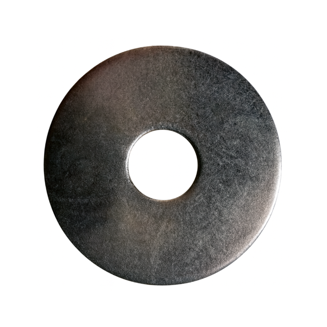 1/2 x 2 Inch Plated Fender Washer