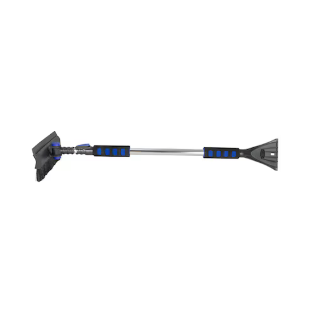 Hopkins SubZero 52-Inch Quick-Lock Pivoting Snowbroom with Scraper