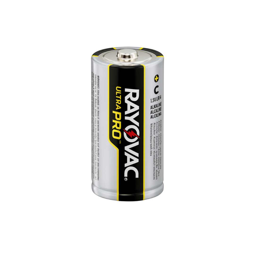 Rayovac Ultrapro C-Cell Industrial Alkaline Battery 12-Pack