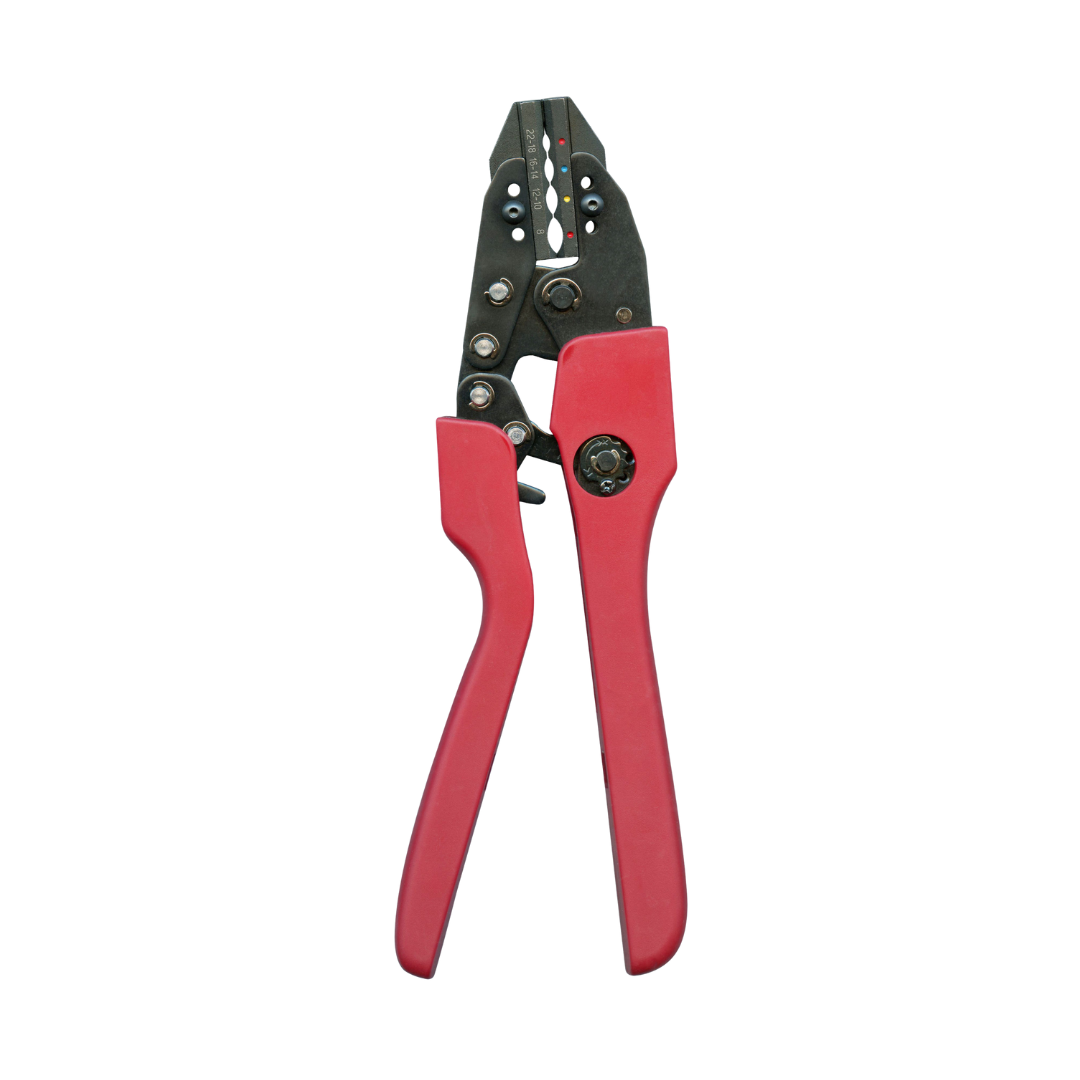 Ratcheting Crimp Tool for Heat-Shrink