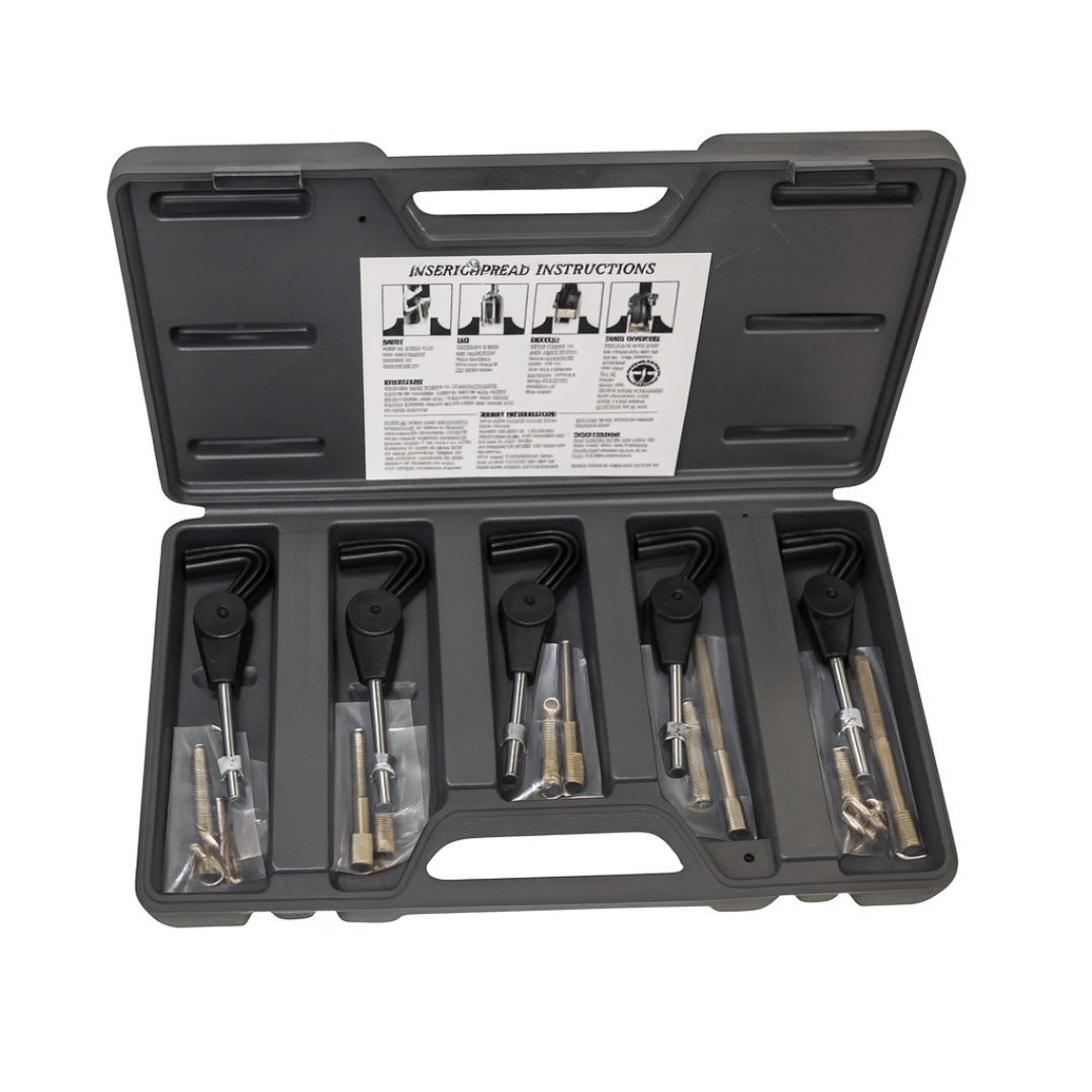 Alfa Tools TIK66597 UNC 1/4–1/2 Helical Thread Insert Kit